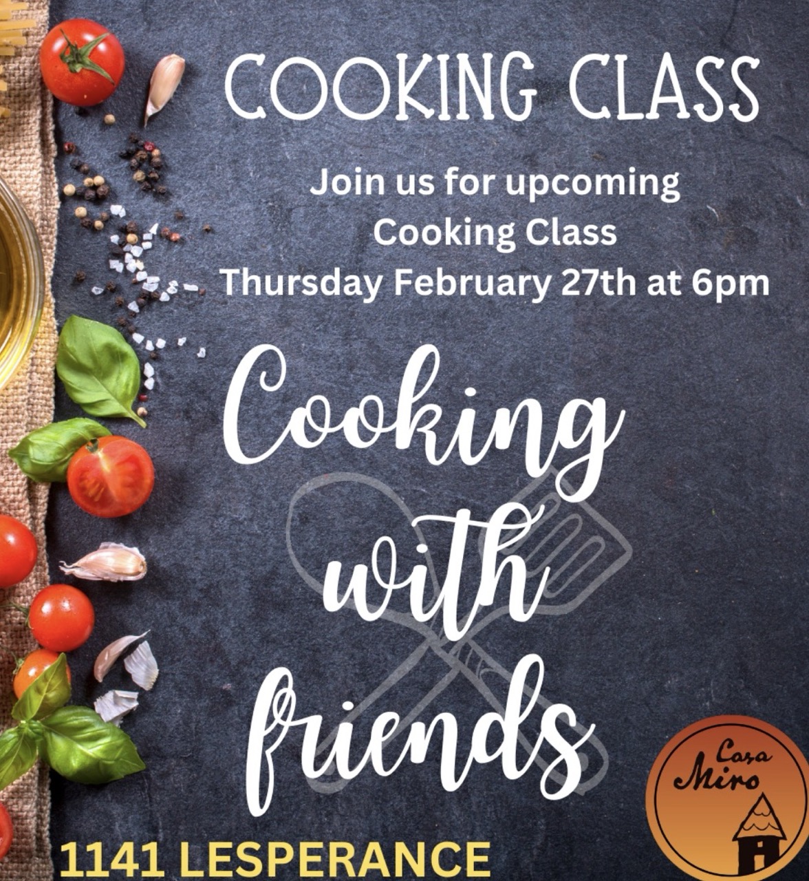 Casa Miro Cooking Class